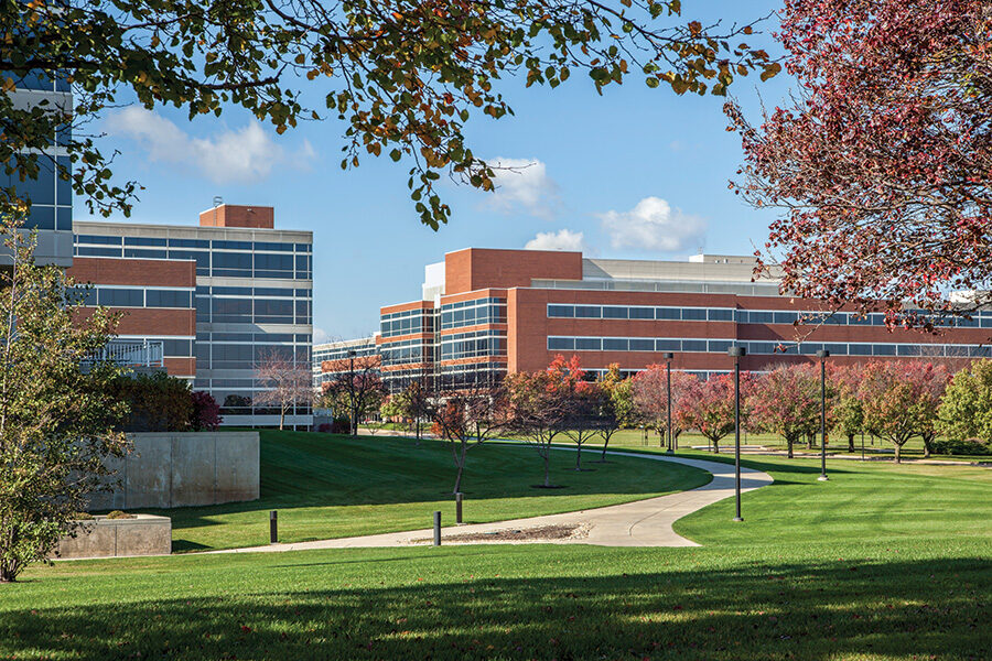 college building